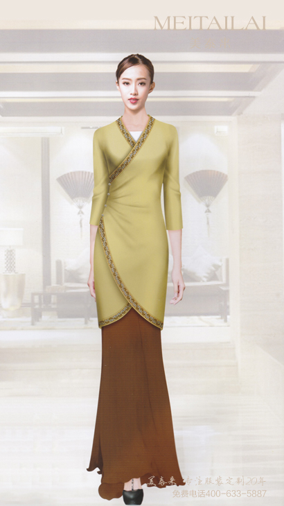 拉萨中式风酒店服装制作