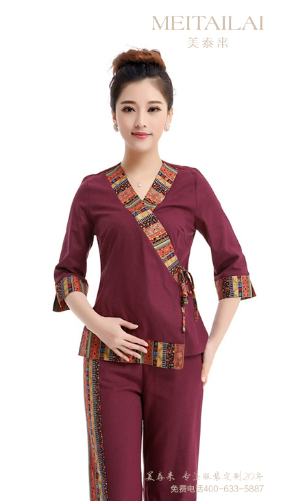 拉萨东南亚风情酒店服装生产