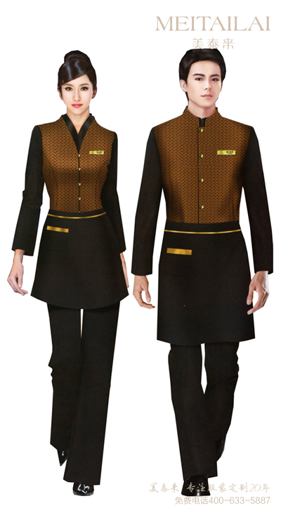 拉萨时尚休闲风酒店服装生产